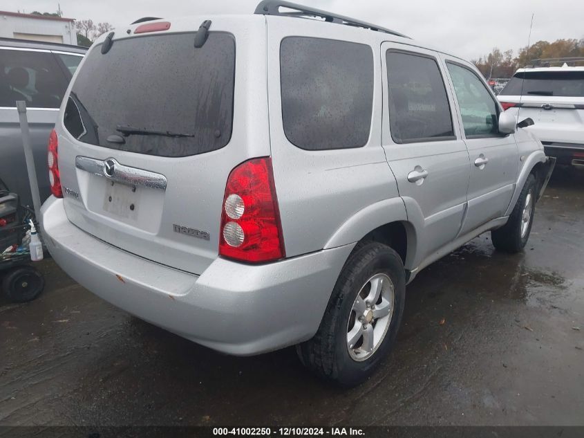 2005 Mazda Tribute S VIN: 4F2YZ04165KM42563 Lot: 41002250