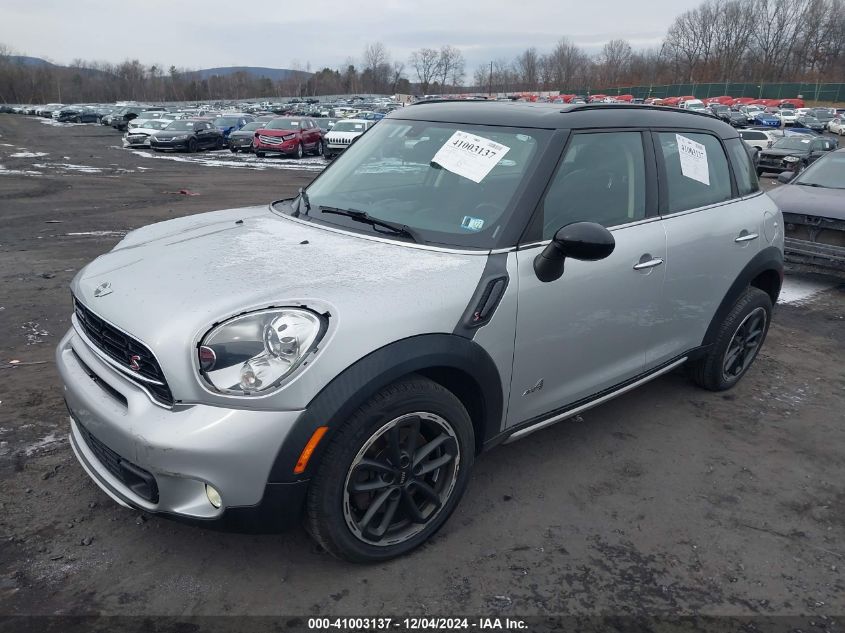 2015 Mini Countryman Cooper S VIN: WMWZC5C55FWP43632 Lot: 41003137