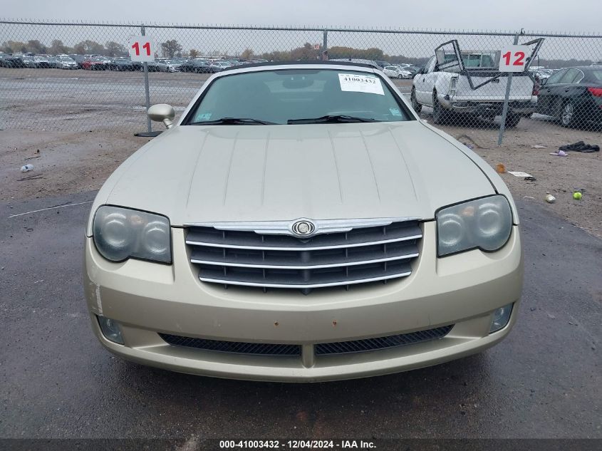 2006 Chrysler Crossfire Limited VIN: 1C3AN65L16X066010 Lot: 41003432