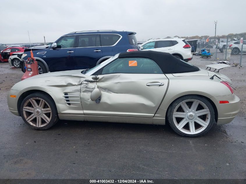 2006 Chrysler Crossfire Limited VIN: 1C3AN65L16X066010 Lot: 41003432