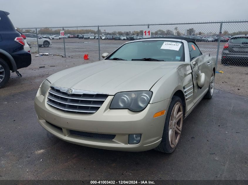 2006 Chrysler Crossfire Limited VIN: 1C3AN65L16X066010 Lot: 41003432