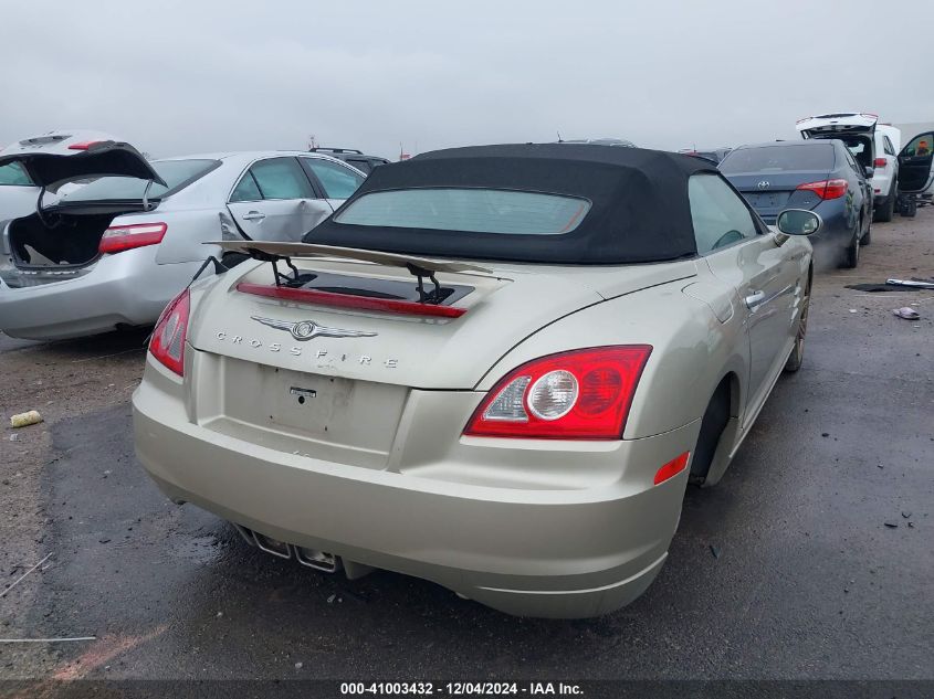 2006 Chrysler Crossfire Limited VIN: 1C3AN65L16X066010 Lot: 41003432