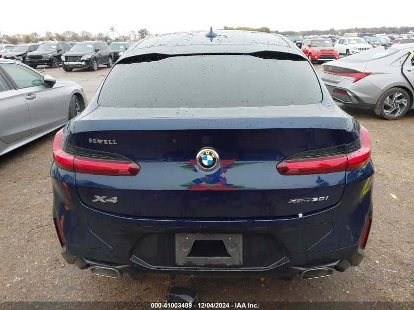 2023 BMW X4 xDrive30I VIN: 5UX33DT08P9P86190 Lot: 41003489