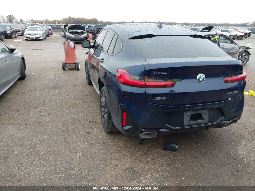 2023 BMW X4 xDrive30I VIN: 5UX33DT08P9P86190 Lot: 41003489