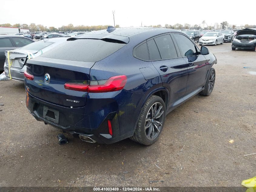 2023 BMW X4 xDrive30I VIN: 5UX33DT08P9P86190 Lot: 41003489