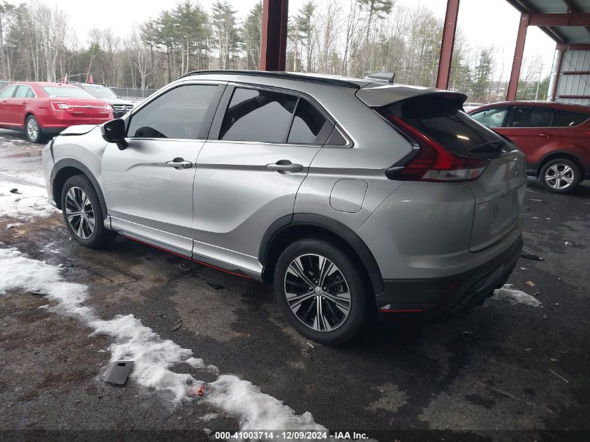 2022 Mitsubishi Eclipse Cross Se/Se Special Edition/Sel/Sel Special Edition VIN: JA4ATWAA3NZ004062 Lot: 41003714