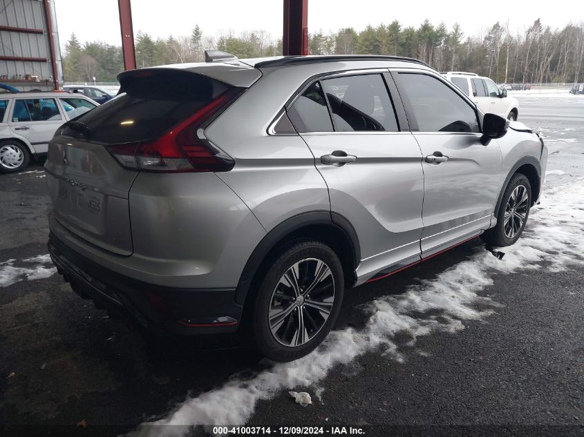 2022 Mitsubishi Eclipse Cross Se/Se Special Edition/Sel/Sel Special Edition VIN: JA4ATWAA3NZ004062 Lot: 41003714