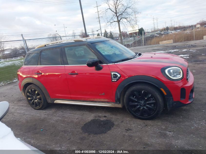 2022 Mini Countryman Cooper S VIN: WMZ83BR09N3N51641 Lot: 41003895