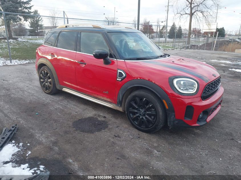 2022 Mini Countryman Cooper S VIN: WMZ83BR09N3N51641 Lot: 41003895