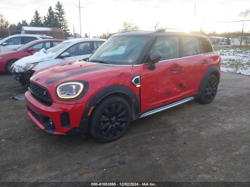 2022 Mini Countryman Cooper S VIN: WMZ83BR09N3N51641 Lot: 41003895