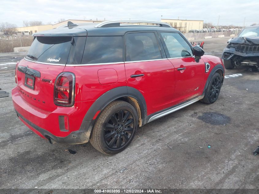 2022 Mini Countryman Cooper S VIN: WMZ83BR09N3N51641 Lot: 41003895