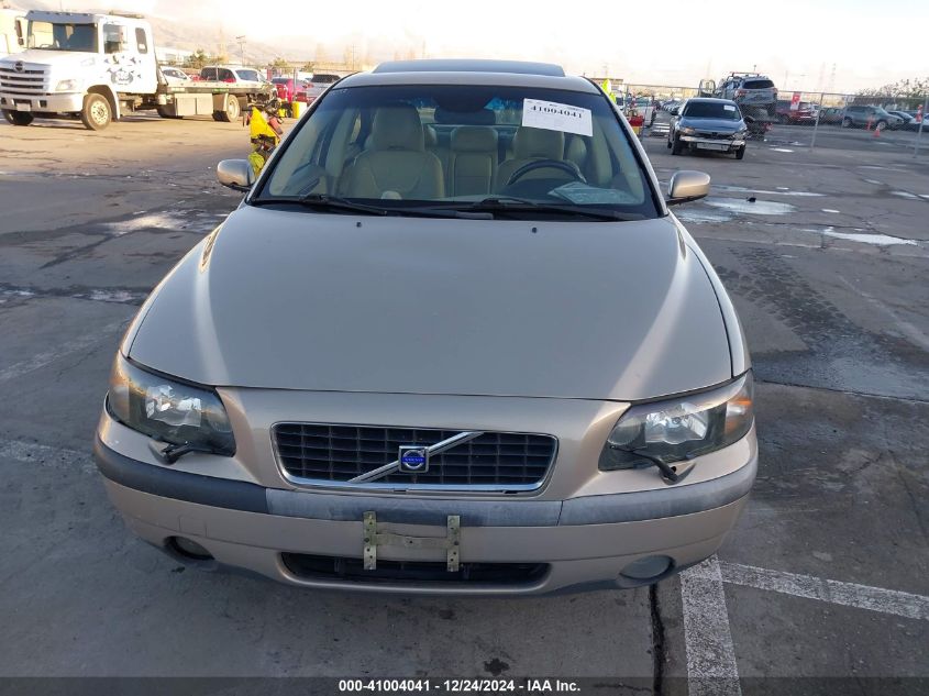 2004 Volvo S60 2.5T Awd VIN: YV1RH59H842343519 Lot: 41004041