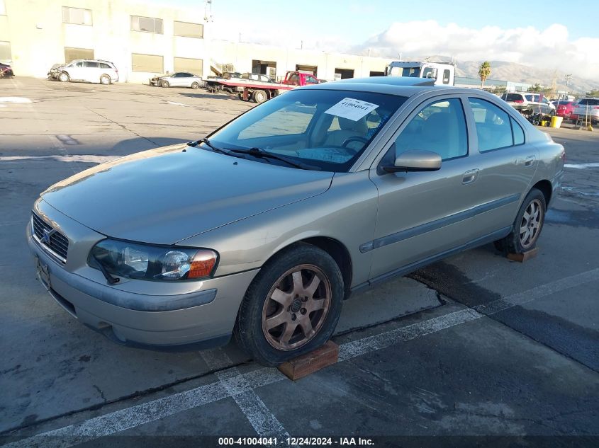 2004 Volvo S60 2.5T Awd VIN: YV1RH59H842343519 Lot: 41004041