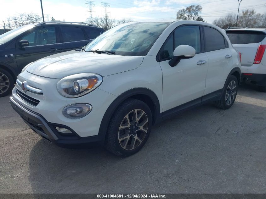 2016 Fiat 500X Trekking VIN: ZFBCFXCT0GP387843 Lot: 41004681