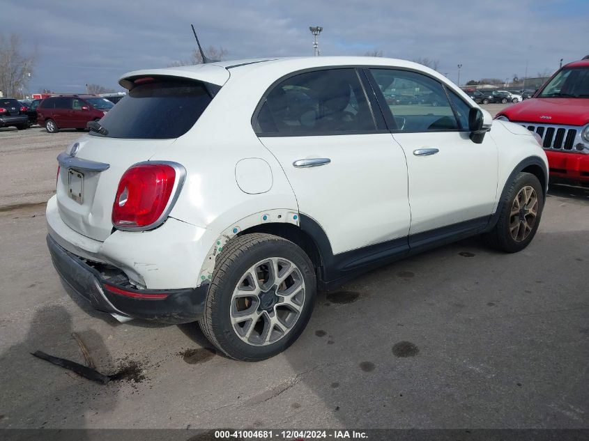 2016 Fiat 500X Trekking VIN: ZFBCFXCT0GP387843 Lot: 41004681