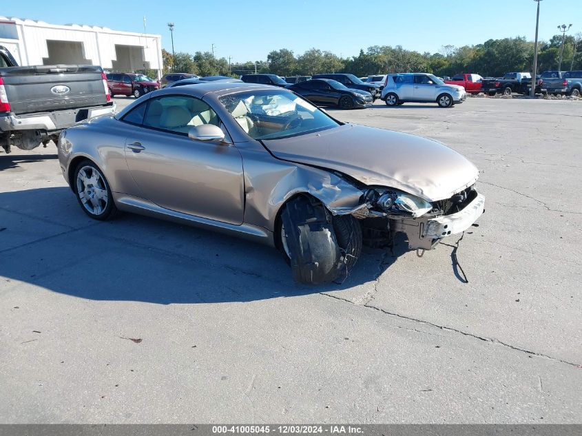 2002 Lexus Sc 430 VIN: JTHFN48Y420015227 Lot: 41005045