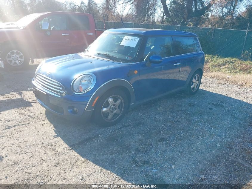 2009 Mini Cooper Clubman VIN: WMWML33599TN68581 Lot: 41005194