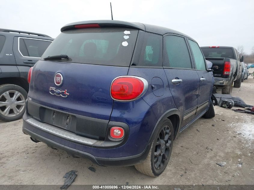 2017 Fiat 500L Trekking VIN: ZFBCFADHXHZ038721 Lot: 41005696