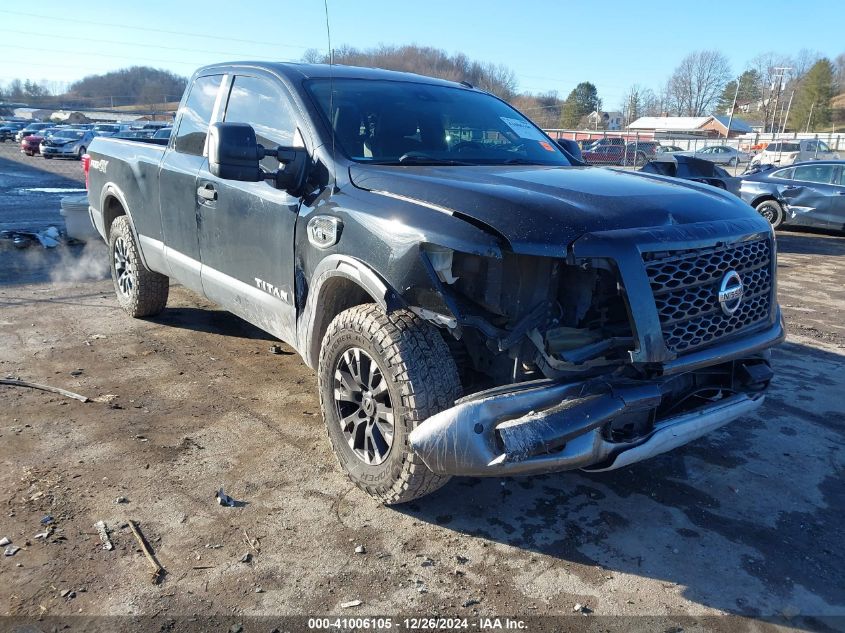 2017 Nissan Titan Pro-4X VIN: 1N6AA1C53HN552540 Lot: 41006105