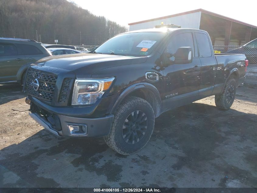 2017 Nissan Titan Pro-4X VIN: 1N6AA1C53HN552540 Lot: 41006105