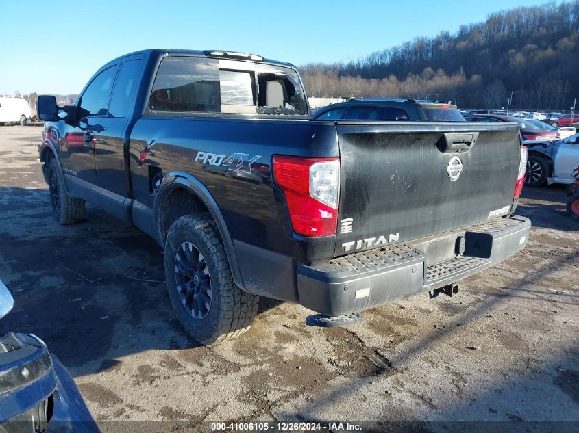 2017 Nissan Titan Pro-4X VIN: 1N6AA1C53HN552540 Lot: 41006105