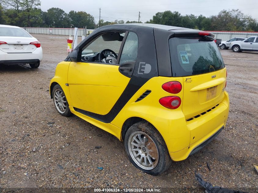 2014 Smart Fortwo Electric Drive Passion VIN: WMEEJ9AAXEK755586 Lot: 41006324