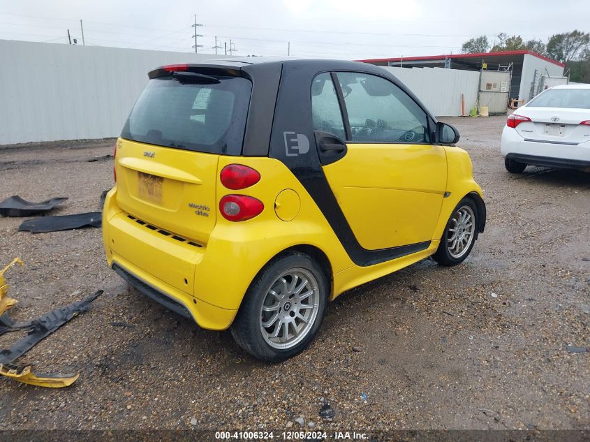 2014 Smart Fortwo Electric Drive Passion VIN: WMEEJ9AAXEK755586 Lot: 41006324