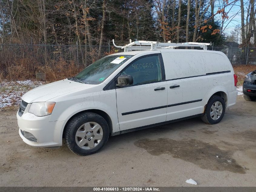 2013 Ram Cargo Tradesman VIN: 2C4RRGAG8DR622326 Lot: 41006613