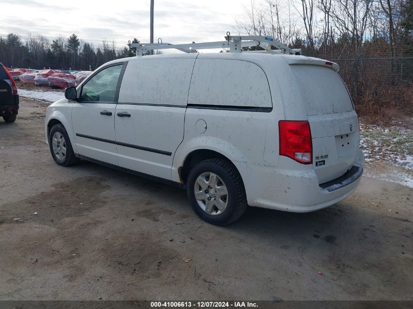 2013 Ram Cargo Tradesman VIN: 2C4RRGAG8DR622326 Lot: 41006613