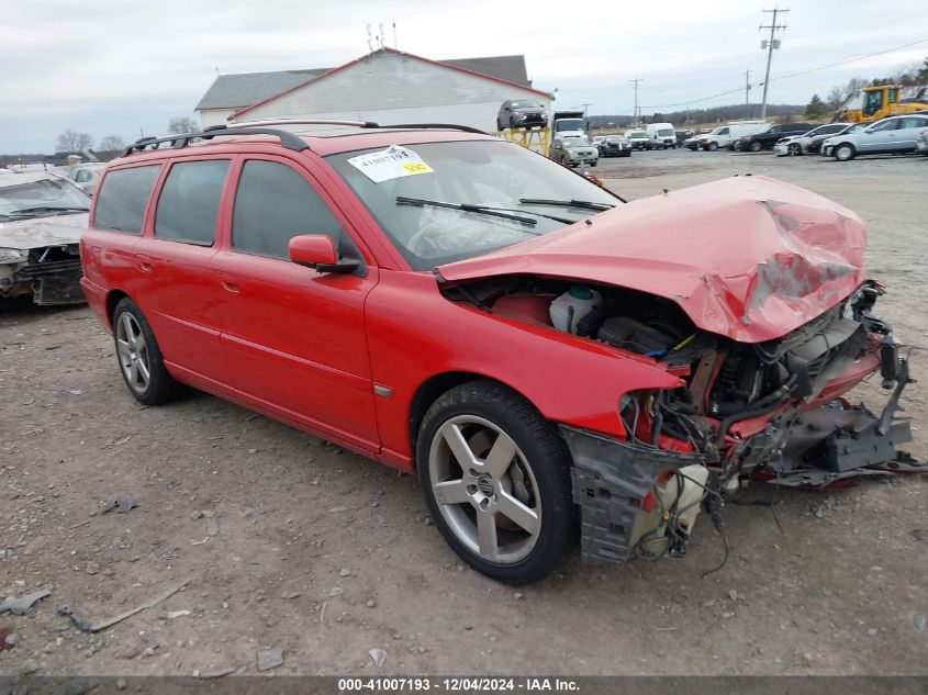 2005 Volvo V70 R VIN: YV1SJ527952489789 Lot: 41007193