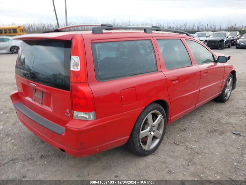 2005 Volvo V70 R VIN: YV1SJ527952489789 Lot: 41007193