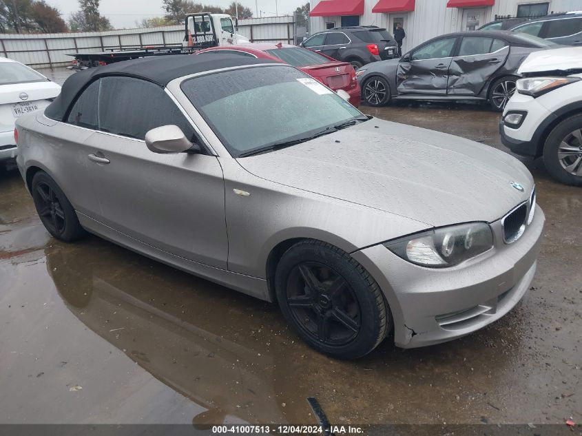 2011 BMW 128I VIN: WBAUL7C53BVM80806 Lot: 41007513