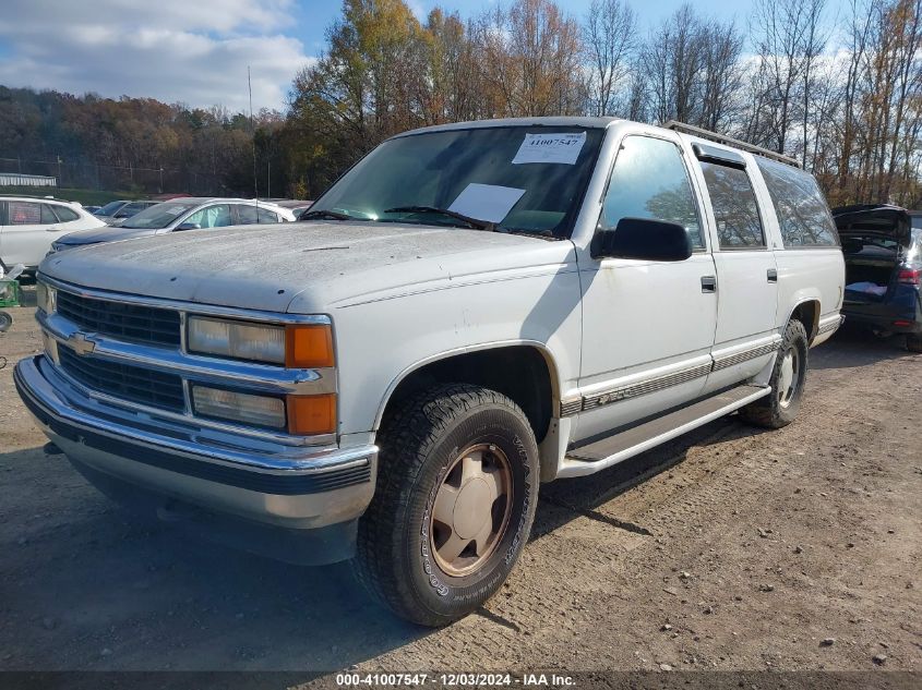 1996 Chevrolet Suburban K1500 VIN: 1GNFK16R4TJ312361 Lot: 41007547