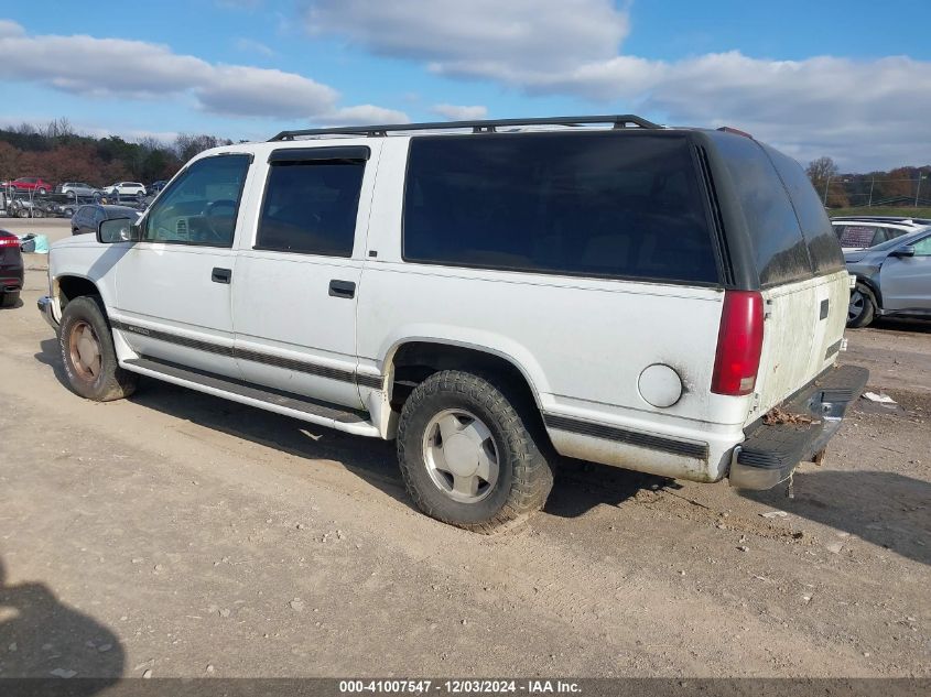 1996 Chevrolet Suburban K1500 VIN: 1GNFK16R4TJ312361 Lot: 41007547