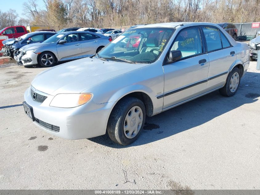 2001 Mazda Protege Dx/Lx VIN: JM1BJ222210402748 Lot: 41008189