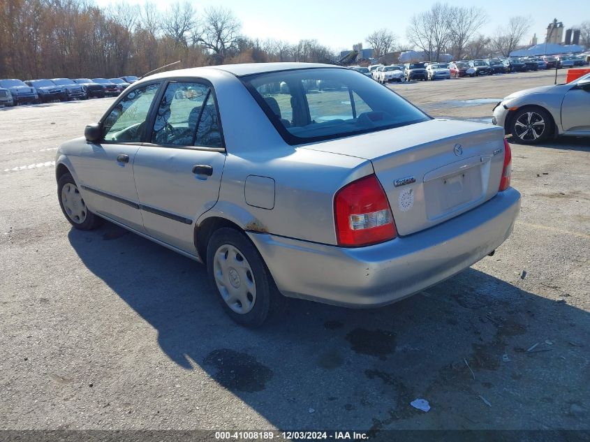 2001 Mazda Protege Dx/Lx VIN: JM1BJ222210402748 Lot: 41008189