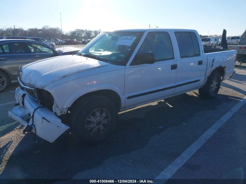 2004 GMC Sonoma Sls VIN: 1GTDT13X54K136478 Lot: 41008466