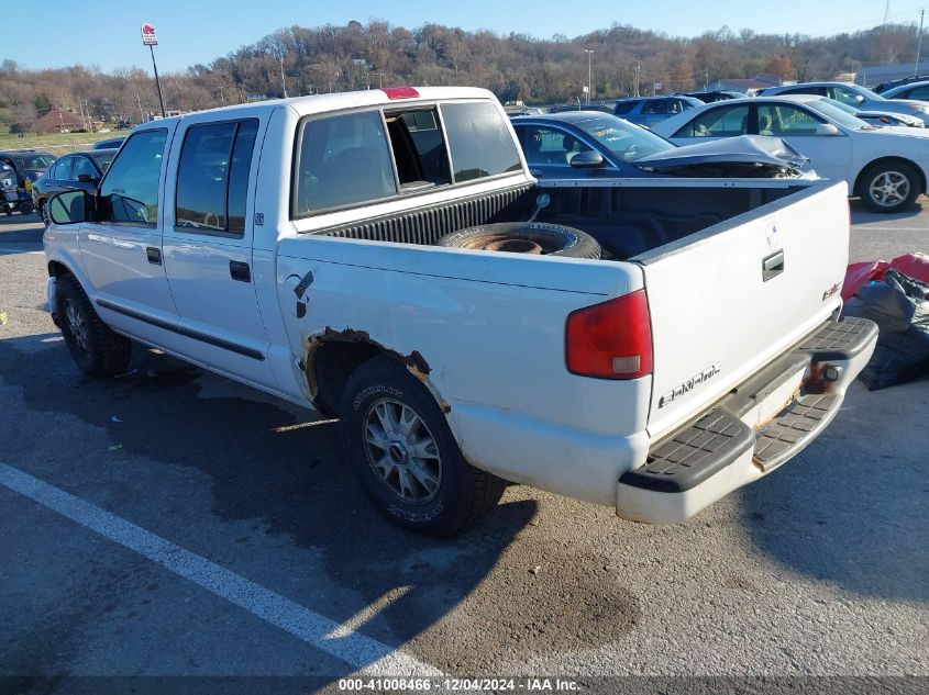 2004 GMC Sonoma Sls VIN: 1GTDT13X54K136478 Lot: 41008466