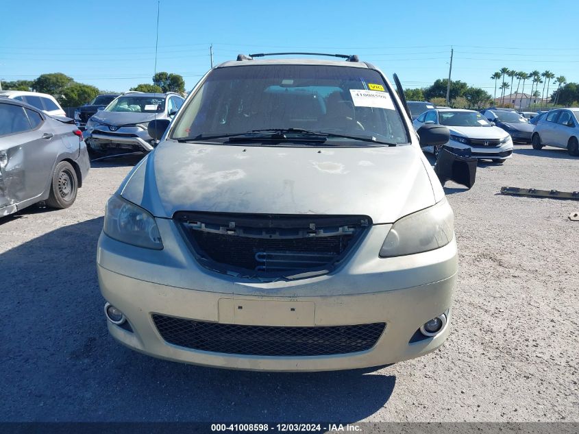 2005 Mazda Mpv Lx VIN: JM3LW28A050536305 Lot: 41008598