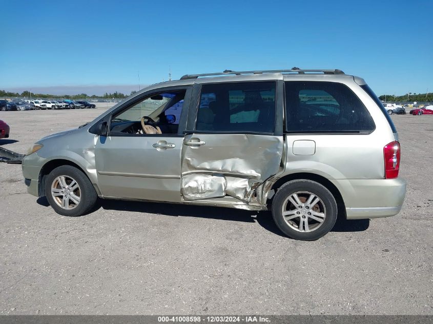 2005 Mazda Mpv Lx VIN: JM3LW28A050536305 Lot: 41008598