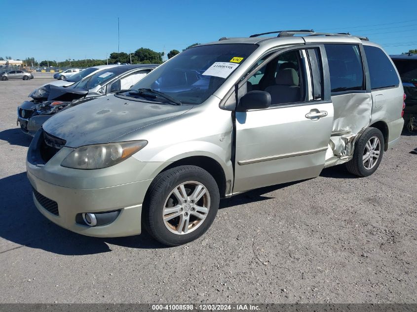 2005 Mazda Mpv Lx VIN: JM3LW28A050536305 Lot: 41008598