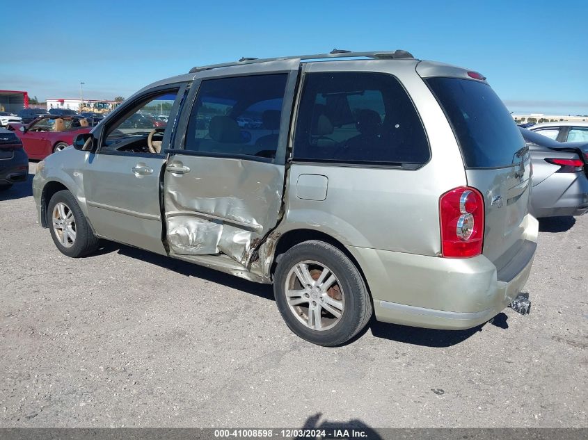 2005 Mazda Mpv Lx VIN: JM3LW28A050536305 Lot: 41008598