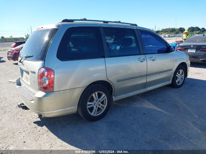 2005 Mazda Mpv Lx VIN: JM3LW28A050536305 Lot: 41008598