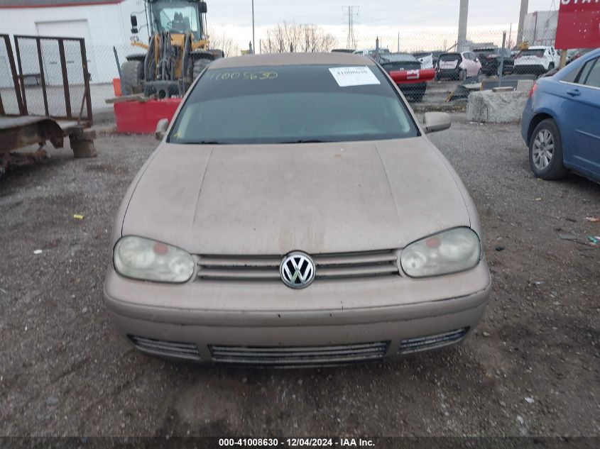 2002 Volkswagen Golf Gls Tdi VIN: 9BWGP61J724058452 Lot: 41008630