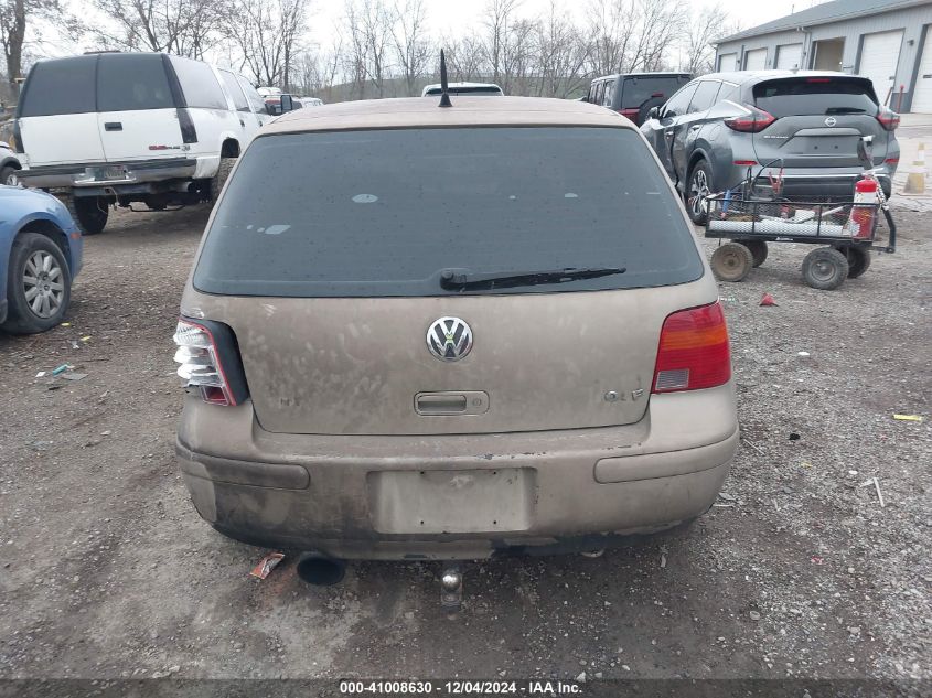 2002 Volkswagen Golf Gls Tdi VIN: 9BWGP61J724058452 Lot: 41008630