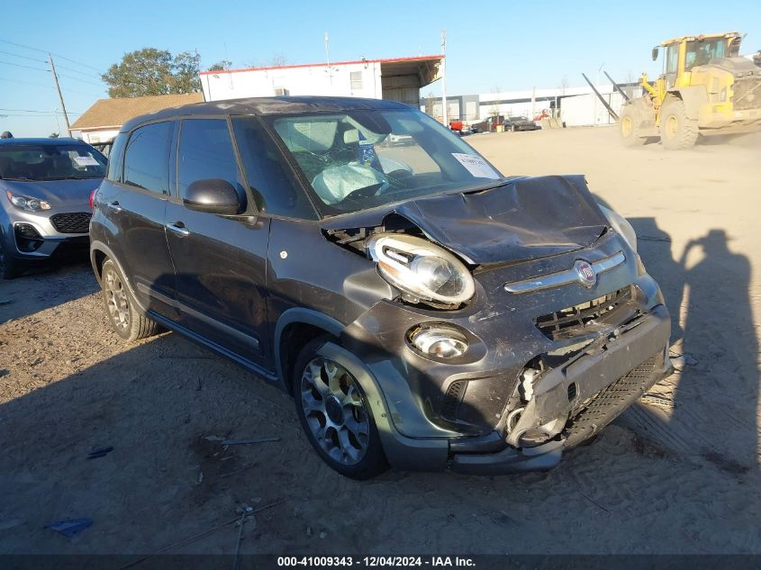 2014 Fiat 500L Trekking VIN: ZFBCFADH8EZ014218 Lot: 41009343