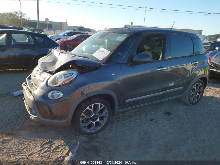 2014 Fiat 500L Trekking VIN: ZFBCFADH8EZ014218 Lot: 41009343