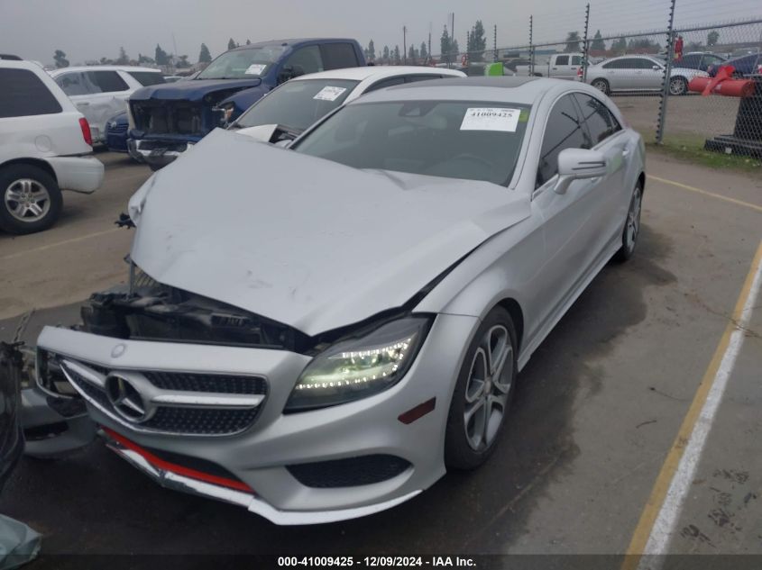 2015 Mercedes-Benz Cls 400 400 VIN: WDDLJ6FB3FA137044 Lot: 41009425