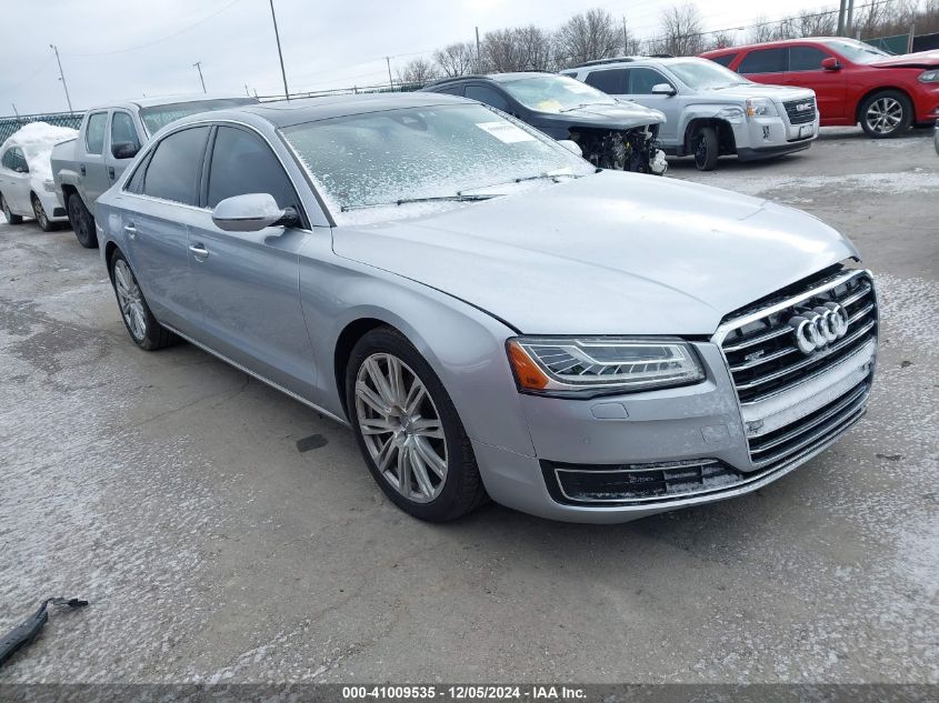 2016 Audi A8 L 3.0T VIN: WAU34AFDXGN005489 Lot: 41009535