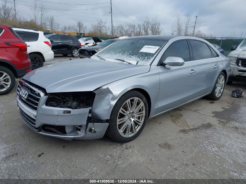 2016 Audi A8 L 3.0T VIN: WAU34AFDXGN005489 Lot: 41009535